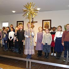 Adventssingen mit der Grundschule St. Arnual 2016